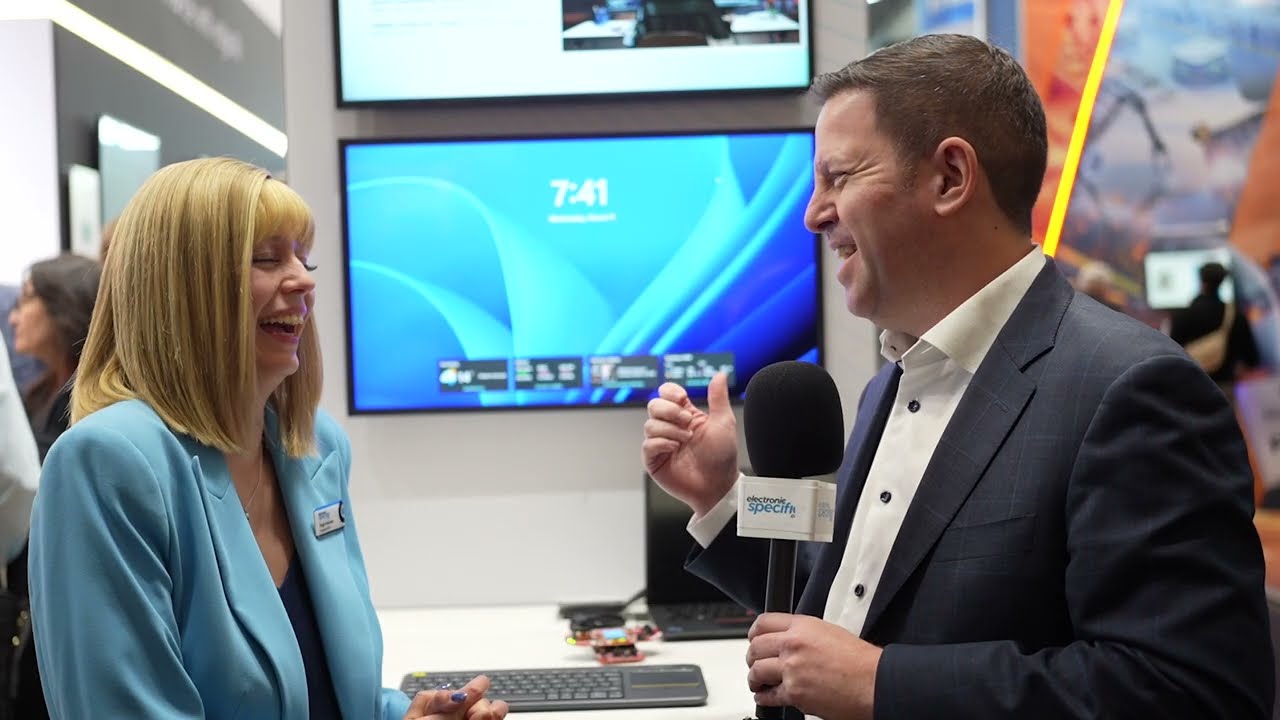 Electronic Specifier at embedded world 2026 with Texas Instruments