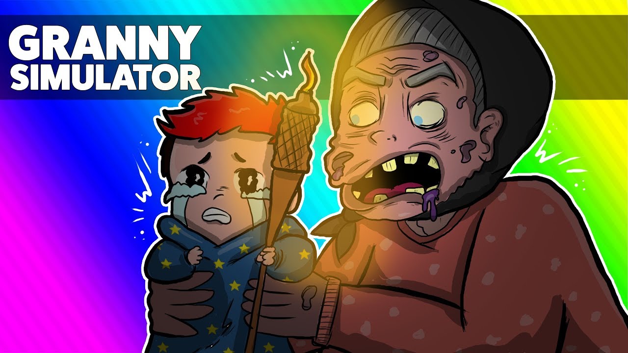 🔥 NOWA BROŃ - POCHODNIE TIKI PROSTO W BABCIĘ! | GRANNY SIMULATOR /w Hadesiak