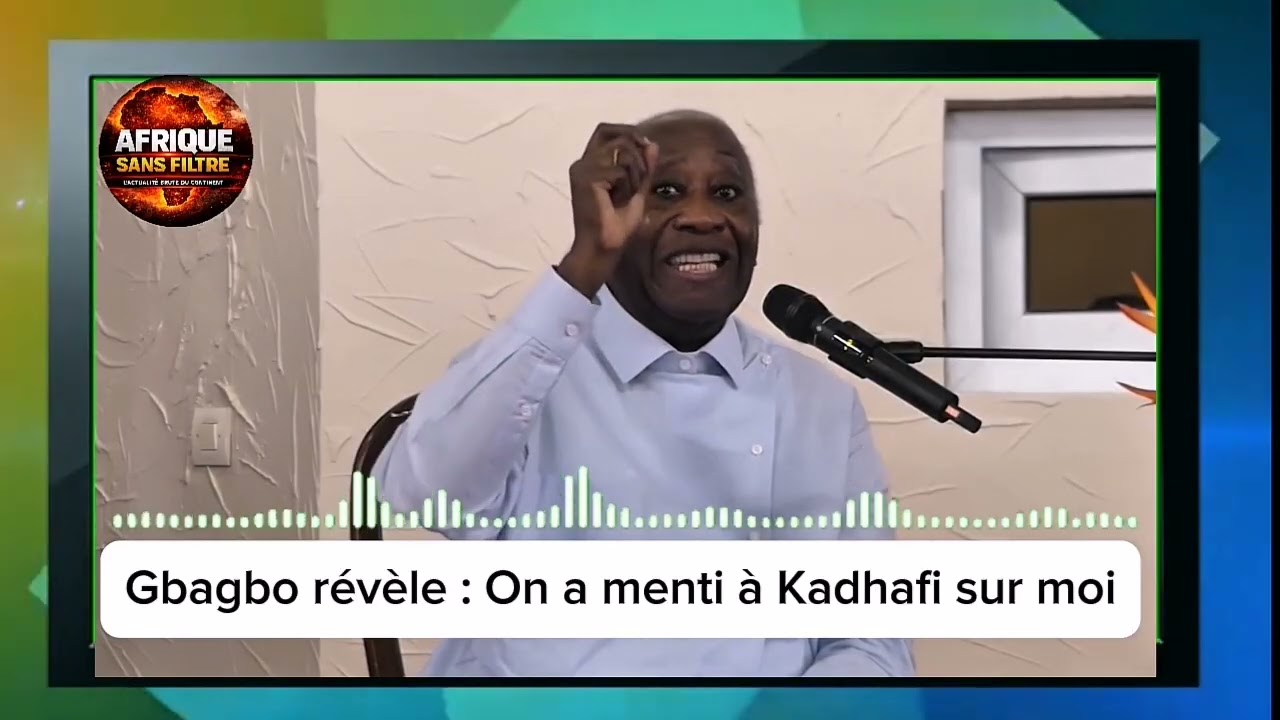 Gbagbo révèle : On a menti à Kadhafi sur moi
