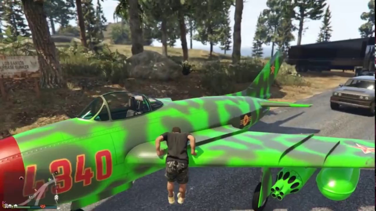 (Parcheado)Regalar aviones y llevar al Hangar Muy Facil GTA 5