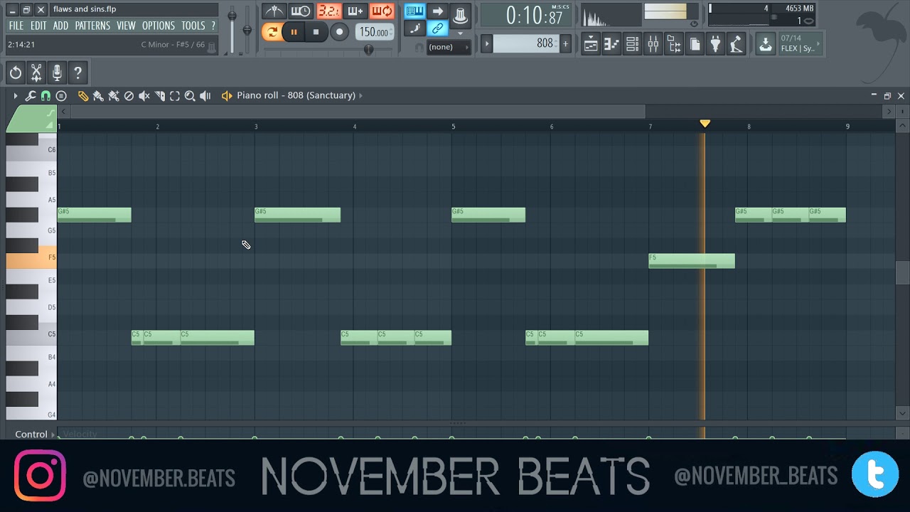 Flaws And Sins - Juice WRLD FLP Remake FL Studio (FREE FLP DOWNLOAD)