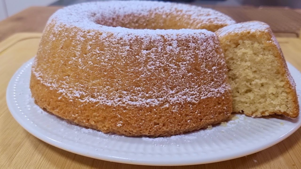 Receta con 1 huevo un delicioso Queque - Silvana Cocina