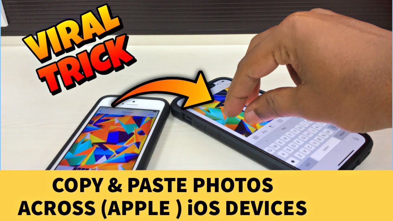 Как копировать и вставлять фотографии между устройствами Apple. Трюк с iPhone: копирование и вста...