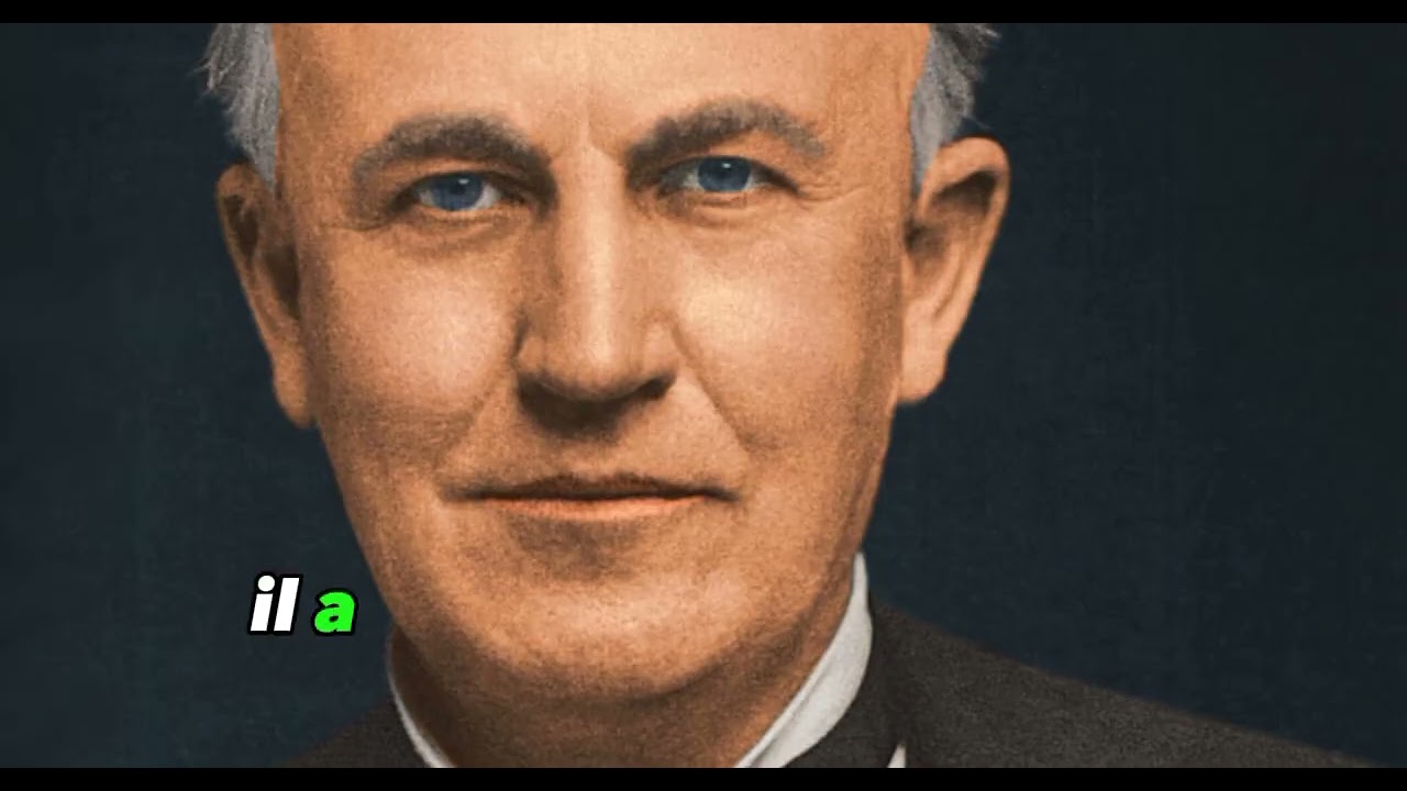 THOMAS EDISON  : L'inventeur qui a &eacute;clair&eacute; le monde.  #invention  #ampoule