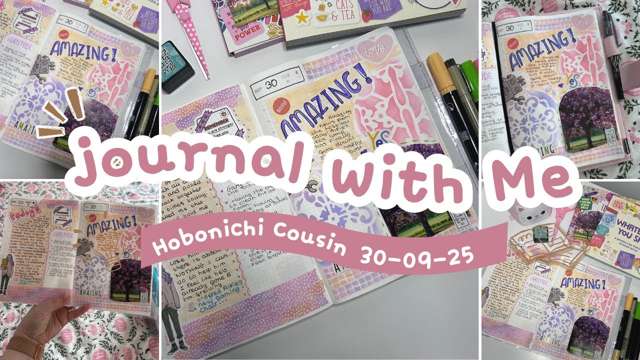 Journal With Me: Amazing Day | Hobonichi Cousin Daily