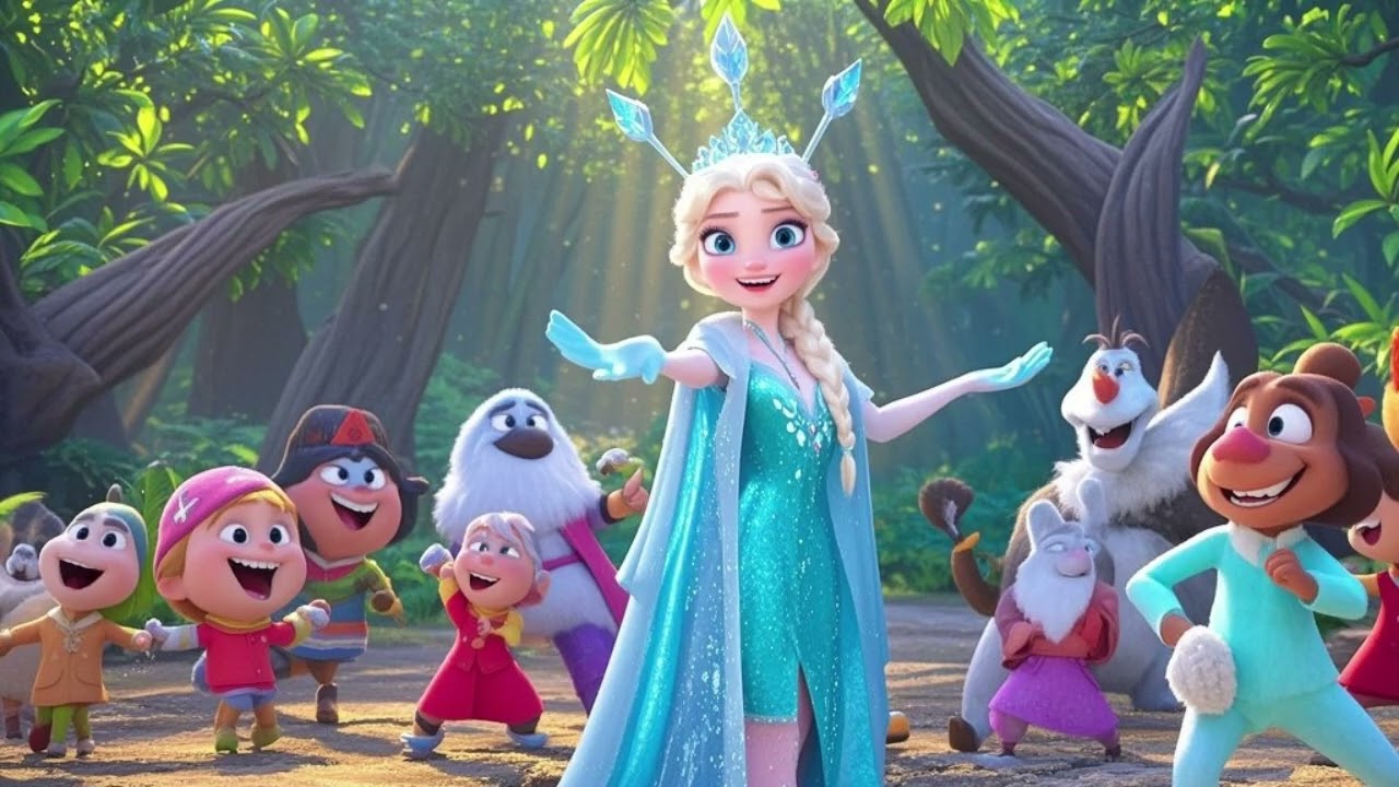 Elsa’s Jungle Smile Song 🎶😊 | Sing Along 4