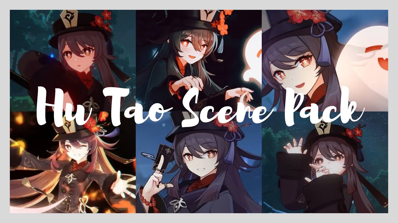 Hu Tao Editing Clips/Scene Pack