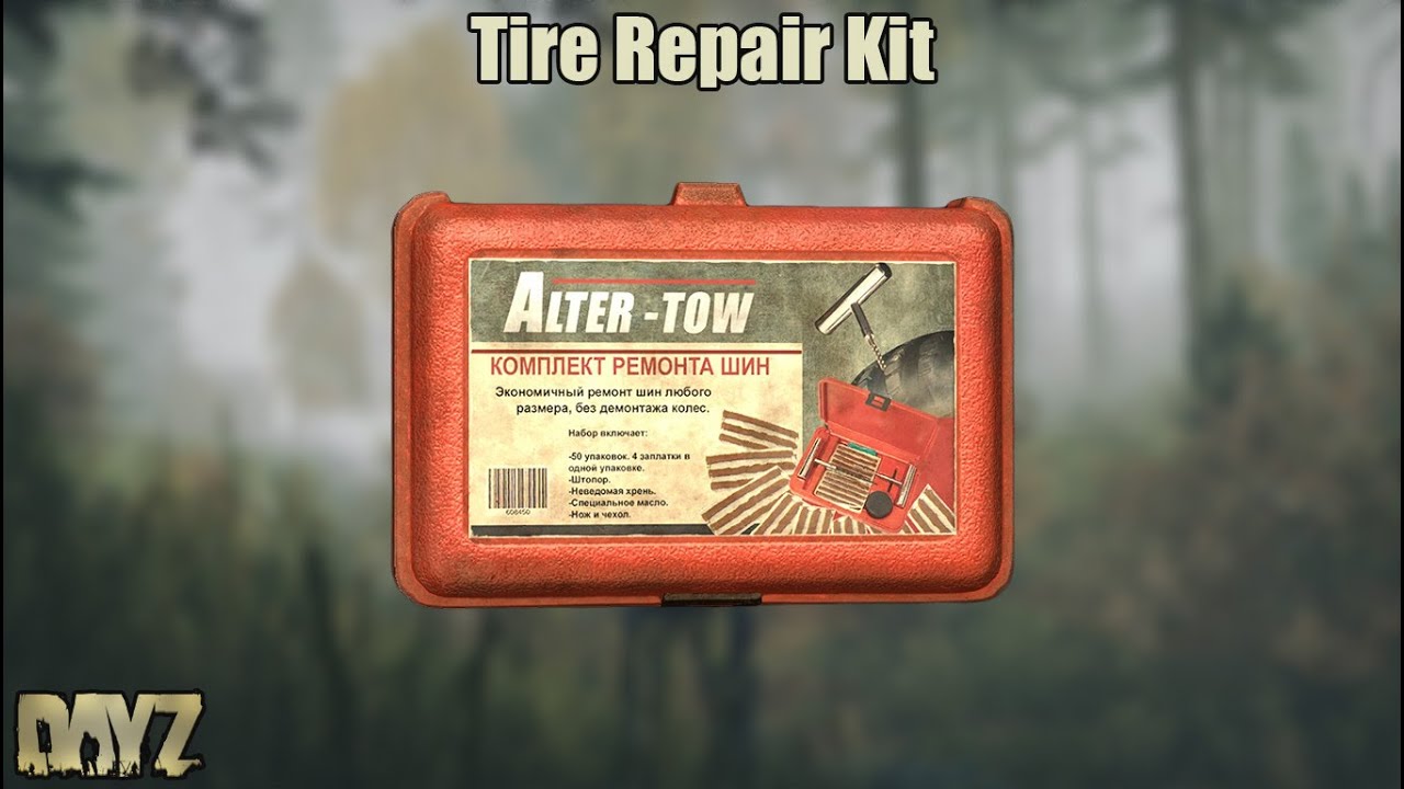DayZ - Tire Repair Kit Uses