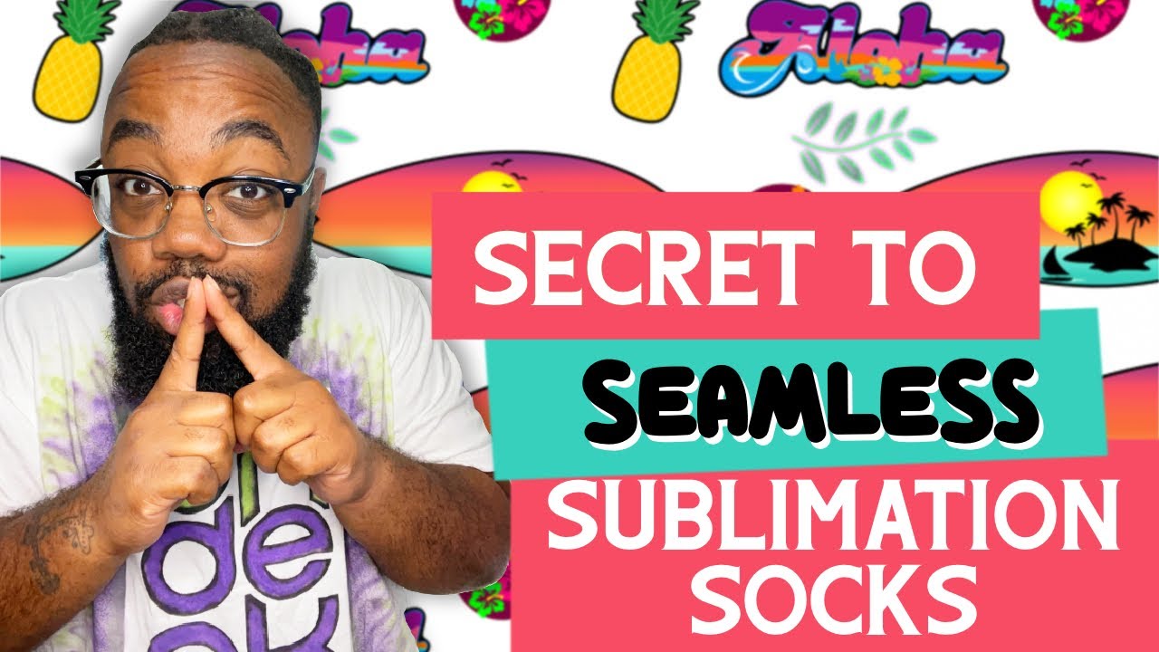 Mr. Socks' Secret To SEAMLESS Sublimation Socks (LIVE)