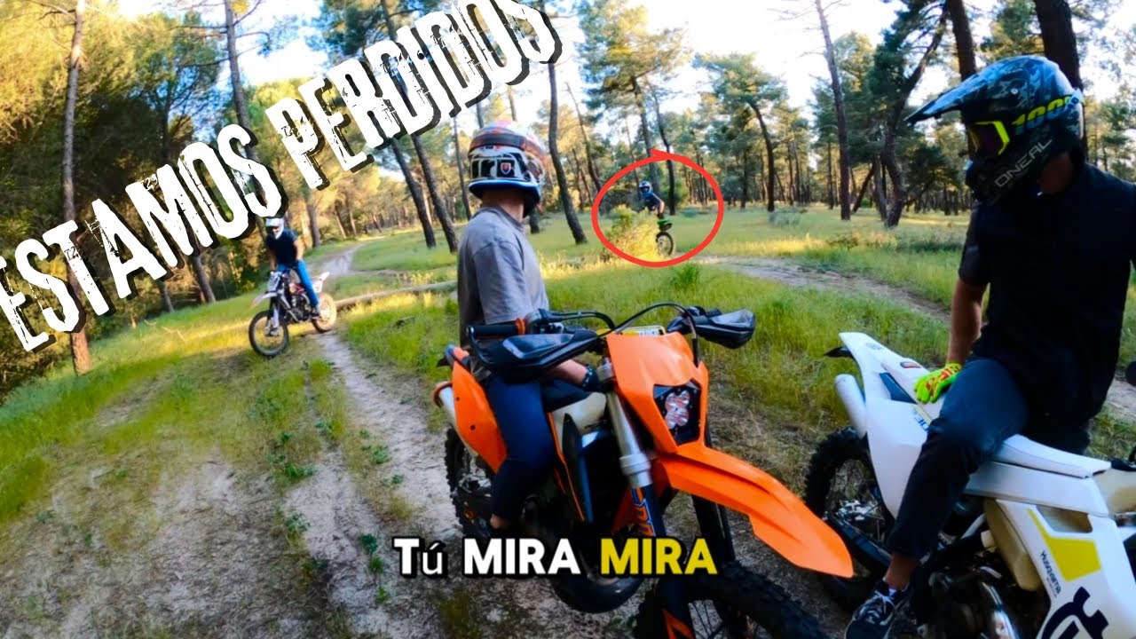 Nos Perdemos En El Bosque Más De 5 Motos🌳🦌