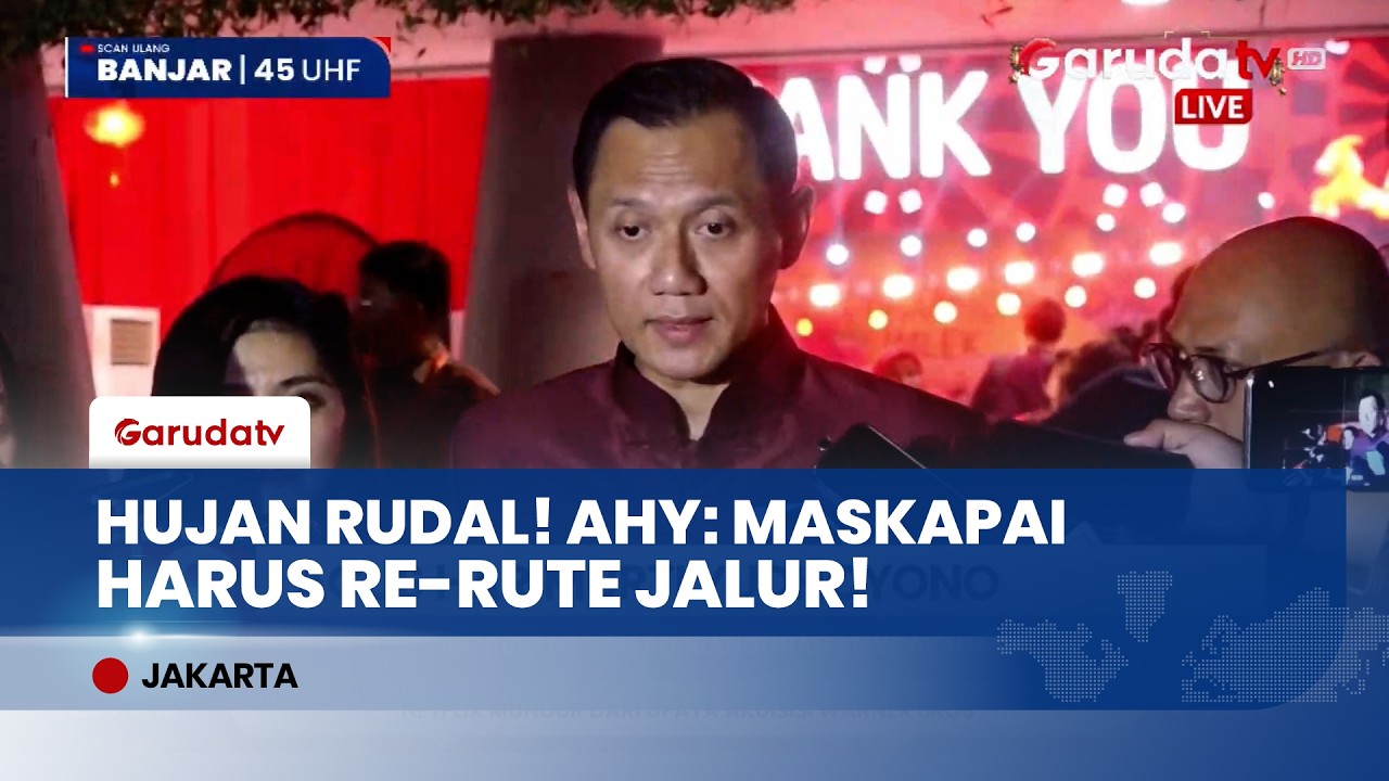 MENKO AHY WASPADA! Per*ng Iran vs AS-Israel Ancam Jalur Penerbangan, Maskapai Wajib Mitigasi!