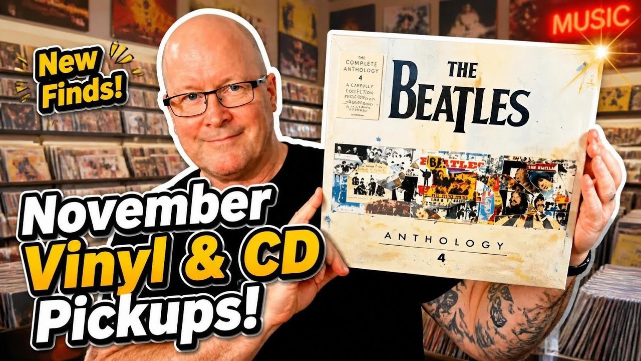 November Vinyl And CD Pickups!! #vinylcommunity #thebeatles #journeyband #acdc 