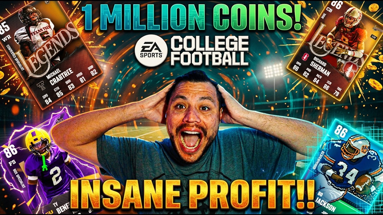 КАК Я ЗАРАБОТАЛ МИЛЛИОН МОНЕТ В CUT 27! ЛУЧШИЕ ПАКИ ДЛЯ ОТКРЫТИЯ В COLLEGE FOOTBALL ULTIMATE TEAM...