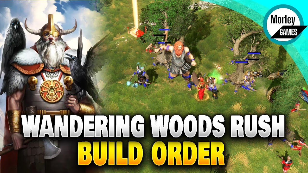 Age of Mythology Retold build order: Odin 6:00 fast heroic (new patch)