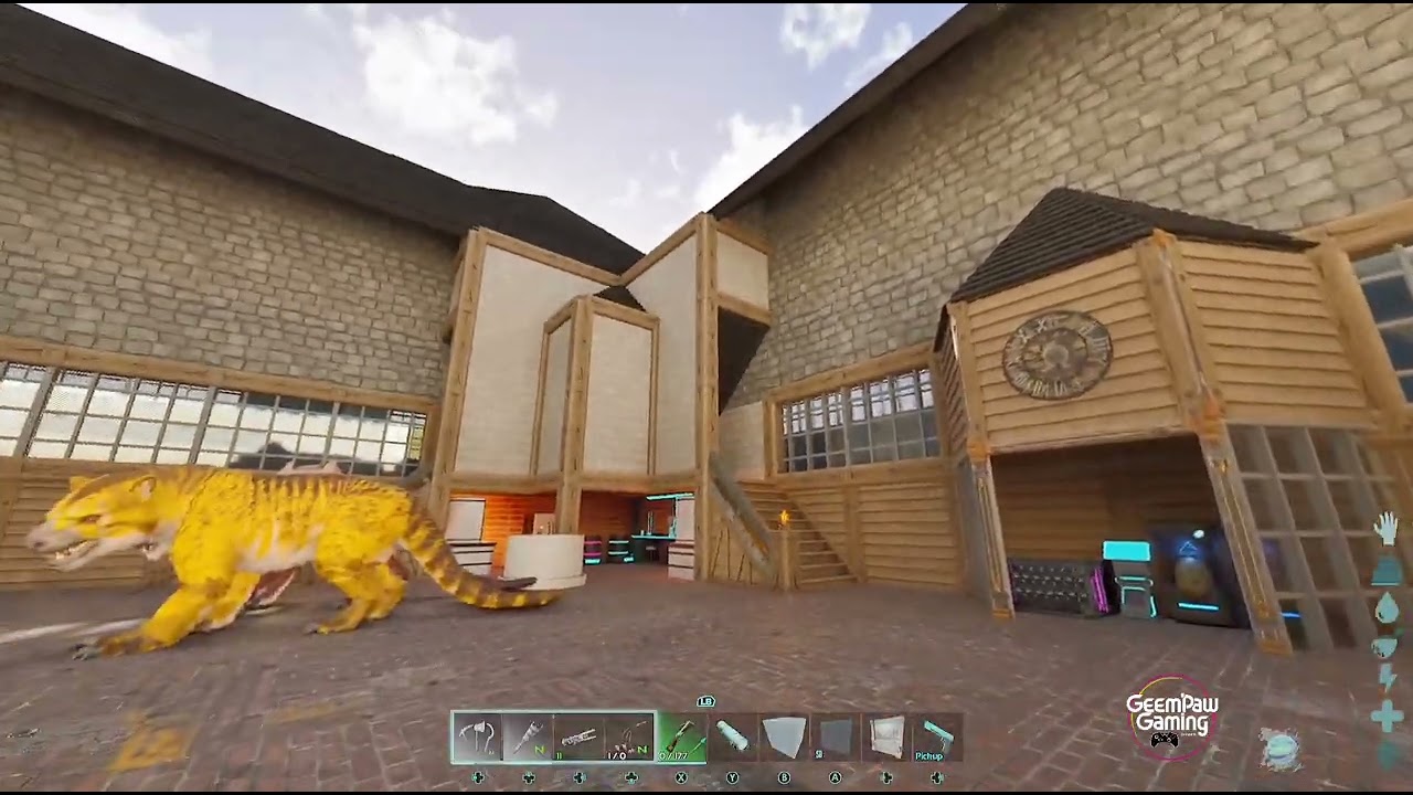 1st Build On The New Astraeos (No Narration) - Ark Survival Ascended