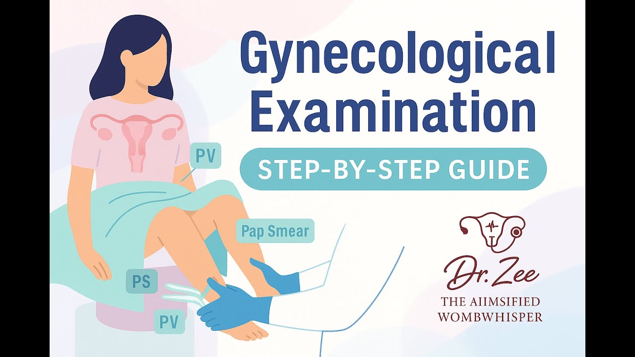 AIIMSified Gynecological Examination: Step-by-step guide I Dr. Zee's OBGYN classroom