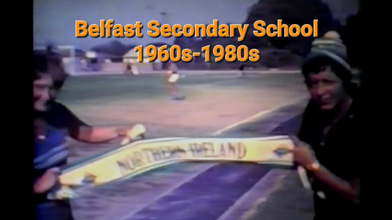 1960s - 1980s BELFAST SECONDARY SCHOOL - VHS VIDEO.