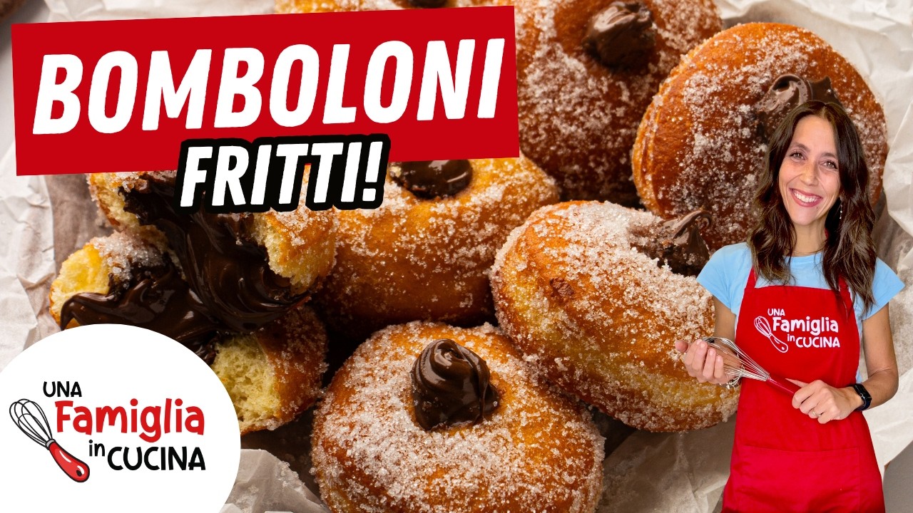 Bomboloni fritti fatti in casa ripieni di crema e Nutella: la ricetta che non delude mai!