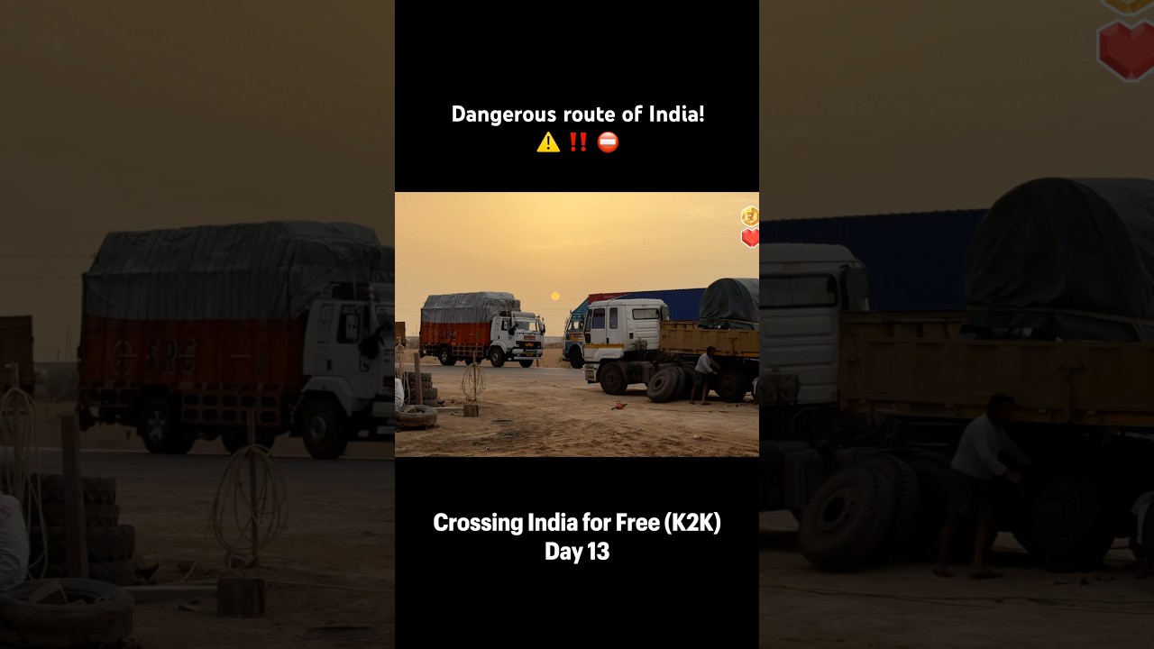 Most dangerous route of India! ‼️#K2K