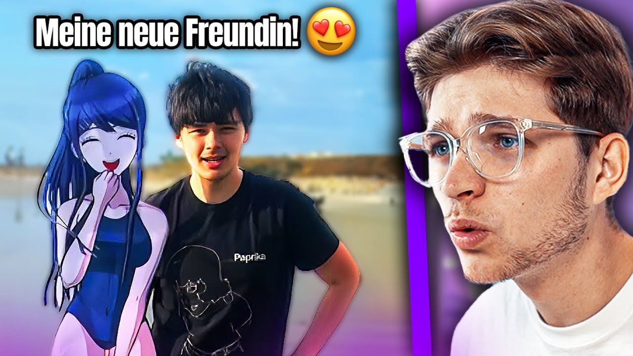 Seine Freundin ist ein Pappaufsteller...