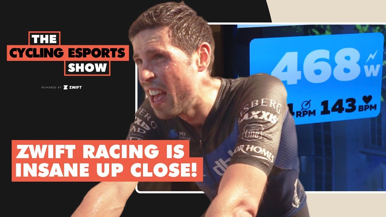 The Cycling Esports Show: How Hard Is Zwift Racing For The Pros?!