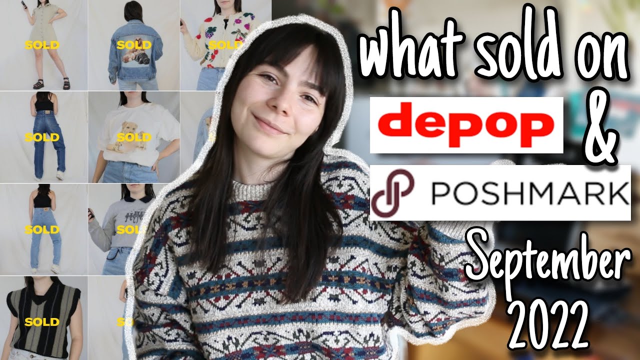 What Sold On Depop & Poshmark In September 2022 | MY BEST MONTH OF ALL TIME