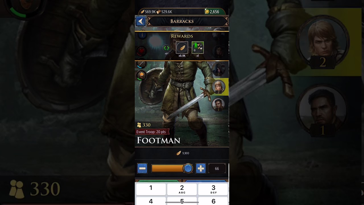 Game of Thrones Conquest How to create a farm alt with 5mil RSS in under 10 minutes.