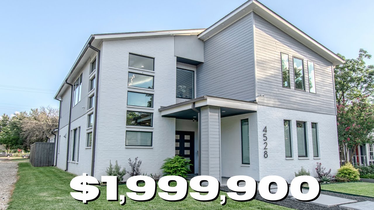 TOUR A $1.9M MODERN HOME | Texas Real Estate | Dallas, Tx | Dallas Realtor | Briarwood