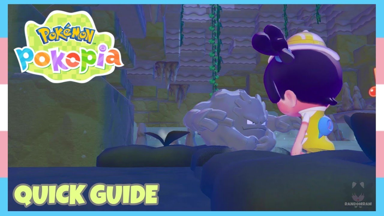 Where To Find Graveler & Get A Wooden Posts Recipe In Pokemon Pokopia | Habitat Quick Guide