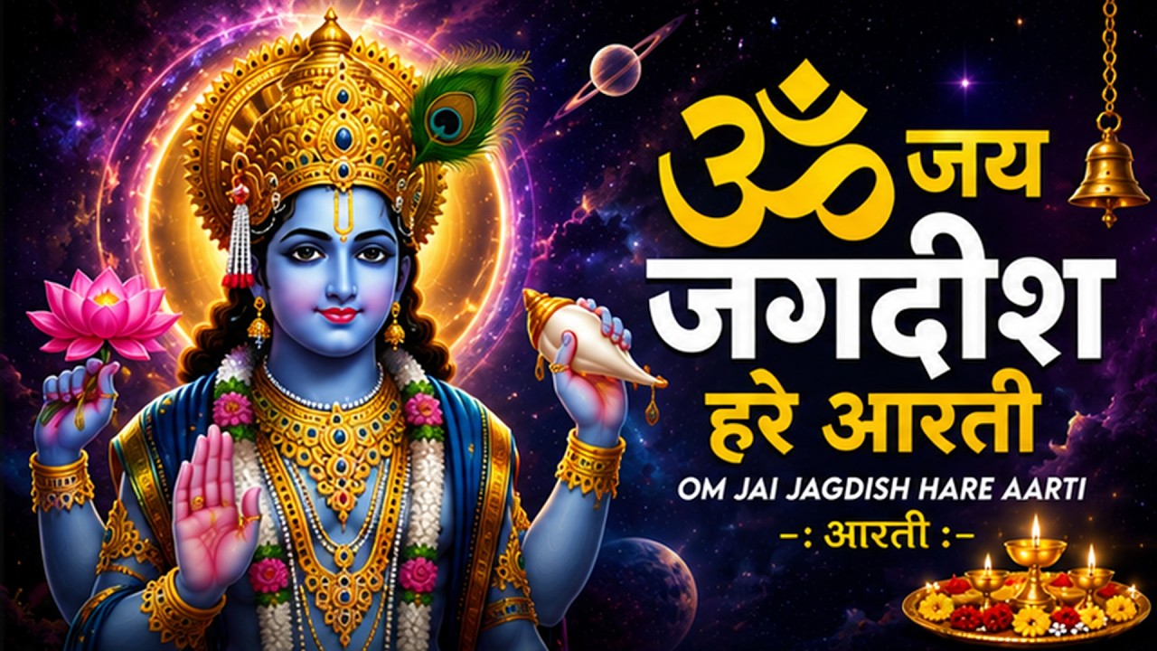 ॐ जय जगदीश हरे आरती | Om Jai Jagdish Hare Aarti I Vishnu Ki Aarti : Aarti Song I Vishnu Aarti 2026