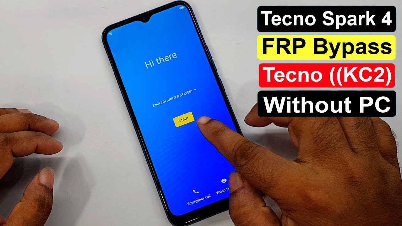 Tecno Spark 4 FRP Bypass Tecno Spark 4 (KC2) Google Account Remove Tecno Spark 4 FRP Without PC |