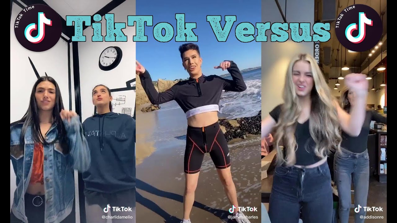 Charli D’Amelio VS James Charles VS Addison Rae | 100% IN SYNC TIKTOK COMPILATION