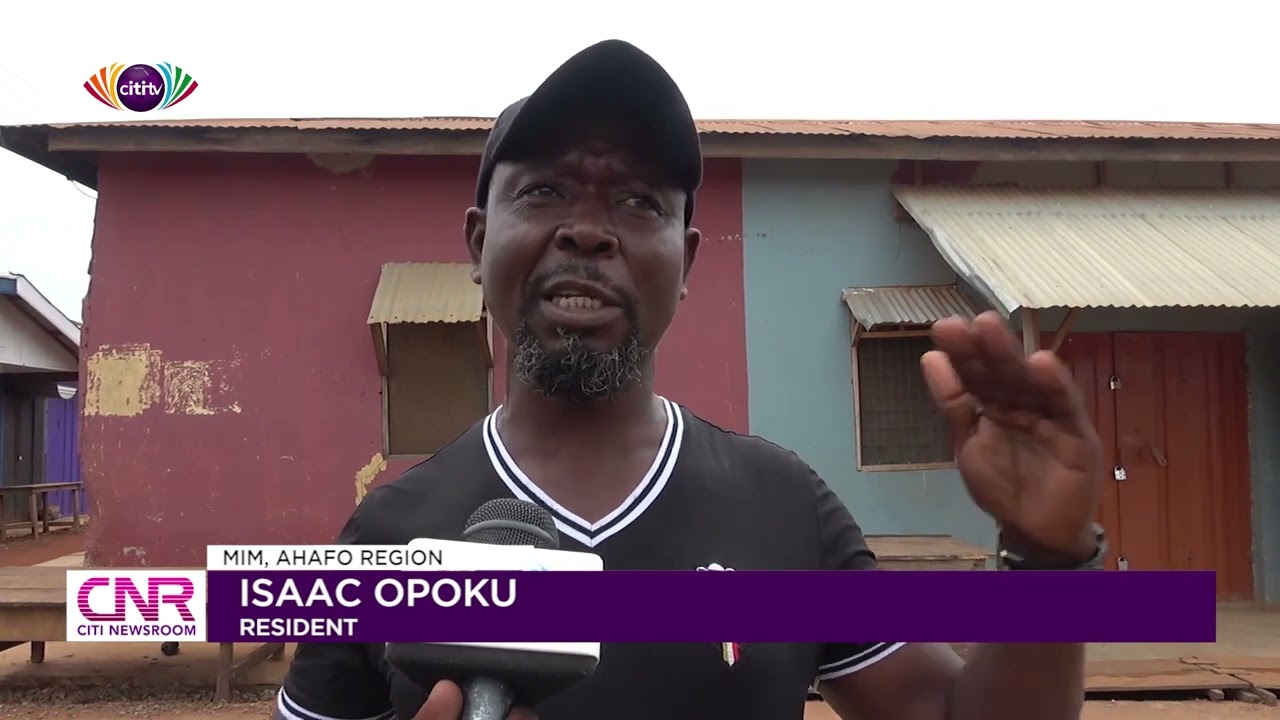 Infrastructure development: Residents of Mim in Ahafo Region want stalled projects completed