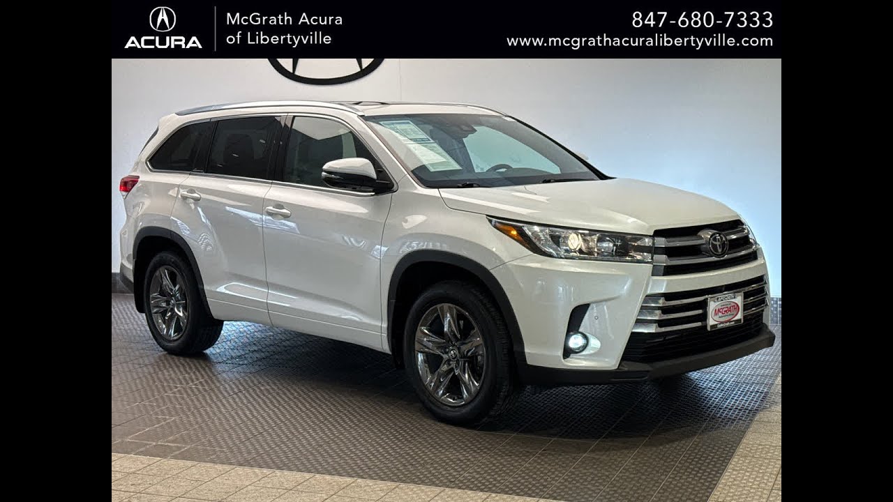 2019 Toyota Highlander Limited Platinum IL Libertyville, Barrington, Palatine, Glenview, Schaum...