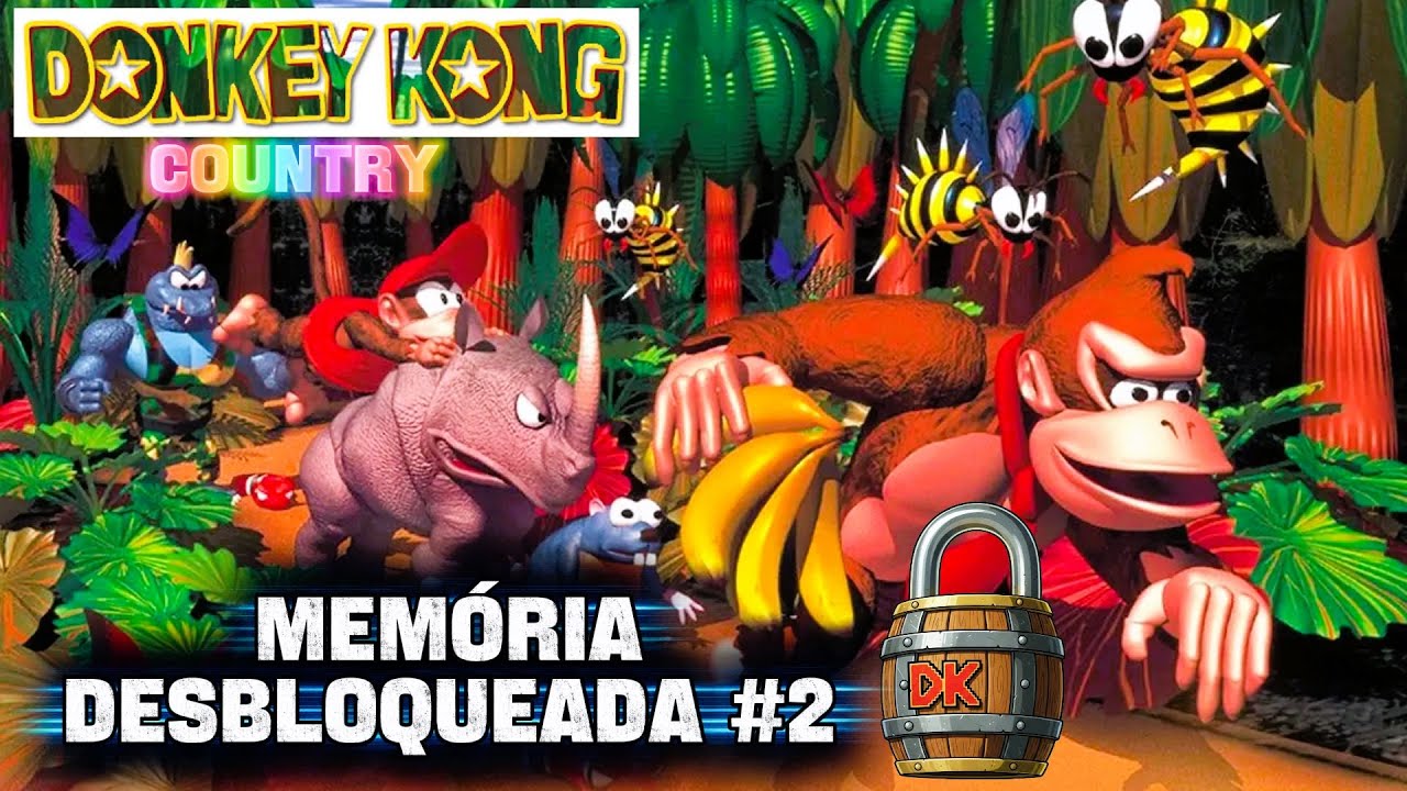 MEMÓRIA DESBLOQUEADA: DONKEY KONG COUNTRY MUNDO 2