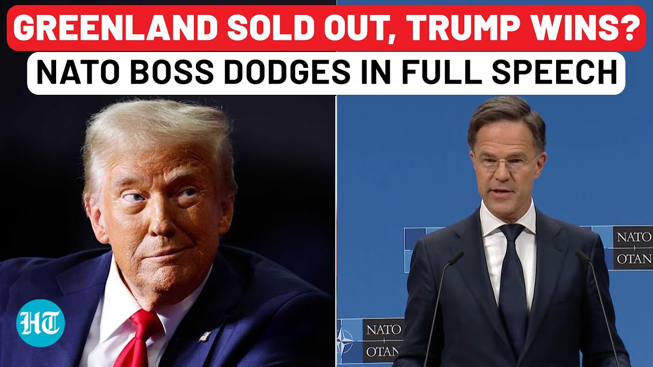 Greenland Deal Done? NATO Boss' Full Speech Fuels Trump Power Play Speculation | Denmark on Edge?