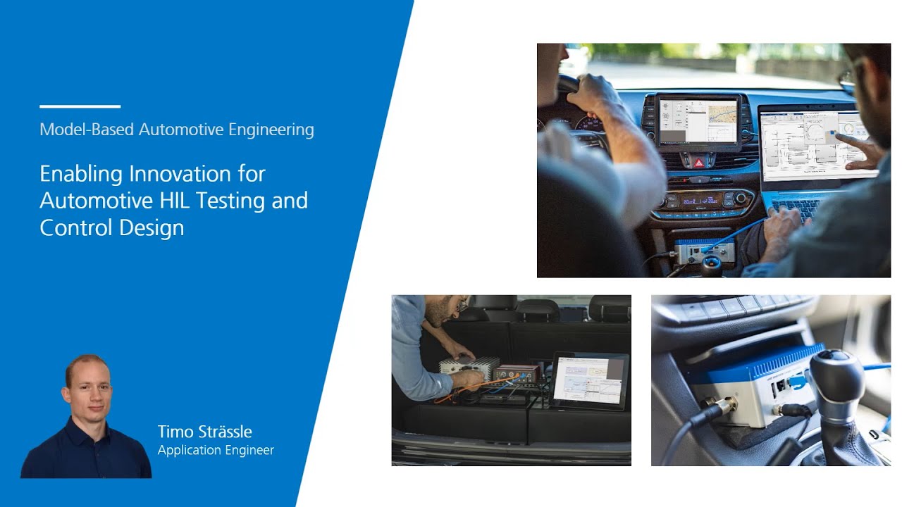 Enabling Innovation for Automotive HIL Testing and Control Design