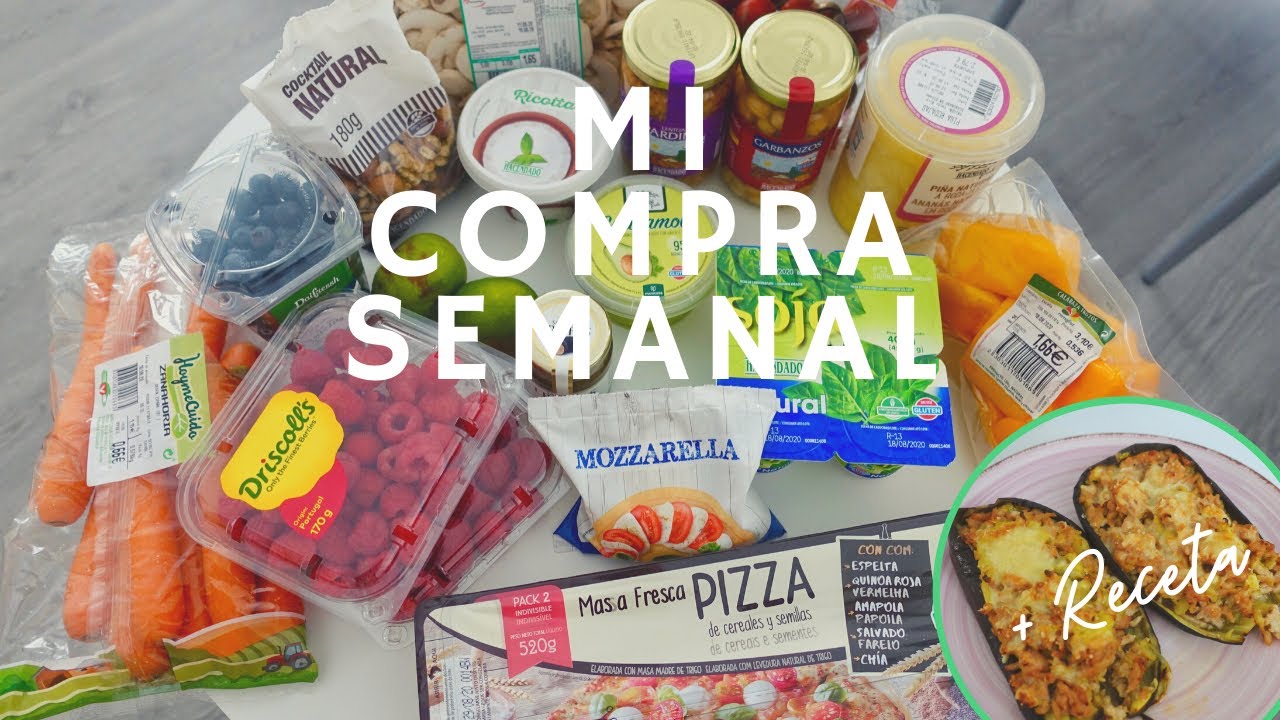 🛒Mi COMPRA en MERCADONA 🍉🥕 + RECETA BERENJENAS RELLENAS (Real food) || State Beauty