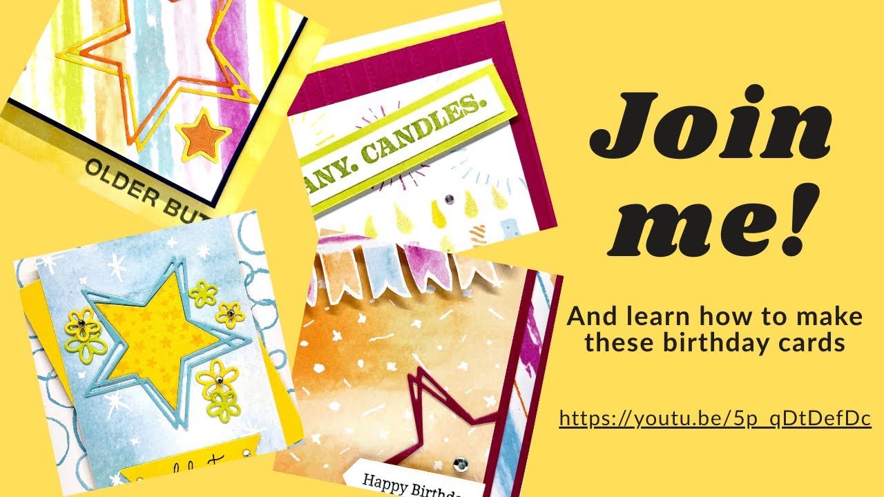 Celebration Expressions and Swirled Designs Stampin' Up! cards you can easily create