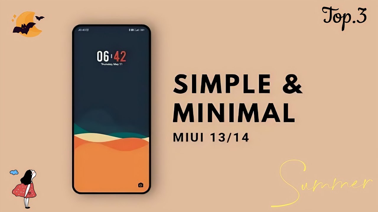 Clean & Minimal MIUI Themes for Xiaomi & Poco | Best MIUI I3/14 Themes 🤩