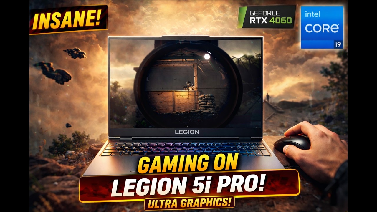 Battlefield 6 Campaign Lenovo Legion 5i Pro ULTRA SETTING 🔥 RTX 4060 + Core i9 Part 2