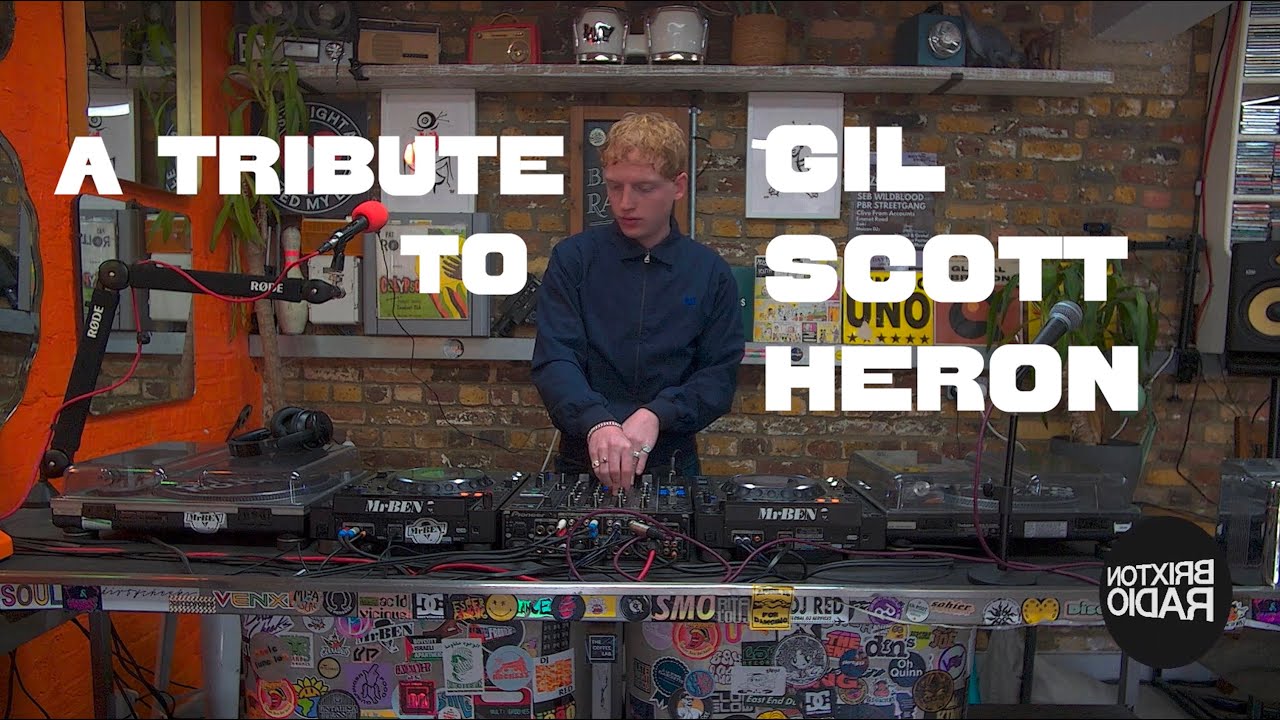 A TRIBUTE TO GIL SCOTT-HERON | BRIXTON RADIO | JAZZ, SOUL, FUNK & BLUES
