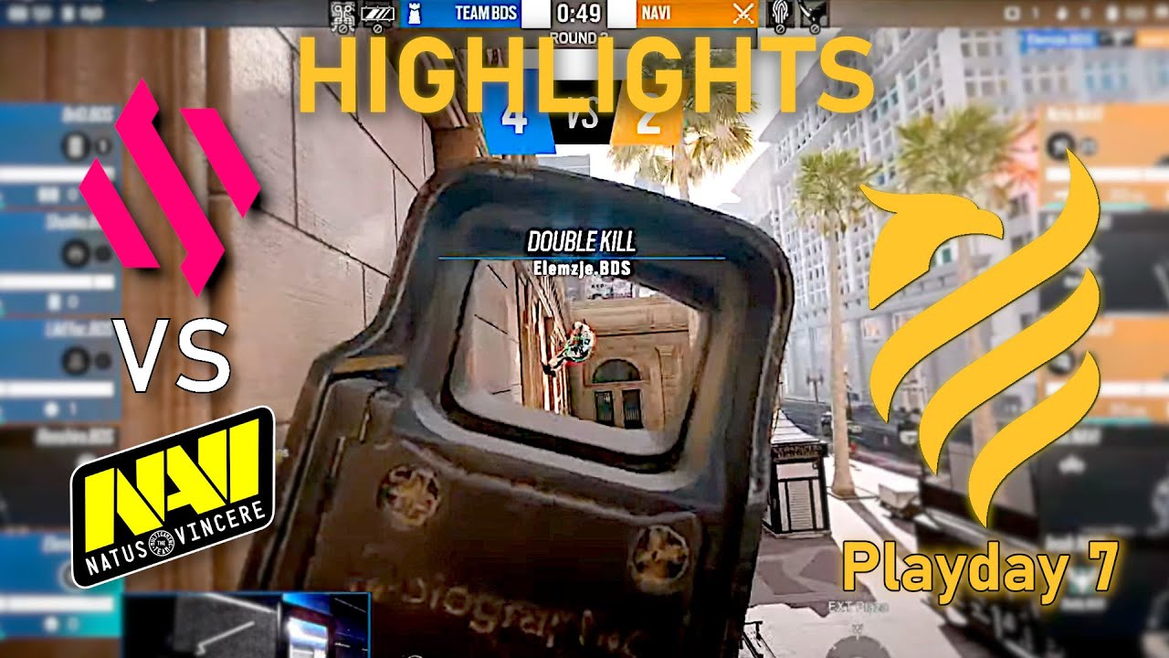 DOMINATION! BDS vs NaVi - HIGHLIGHTS - Playday 7 - EUL 2022 Stage 3 - R6 Esport