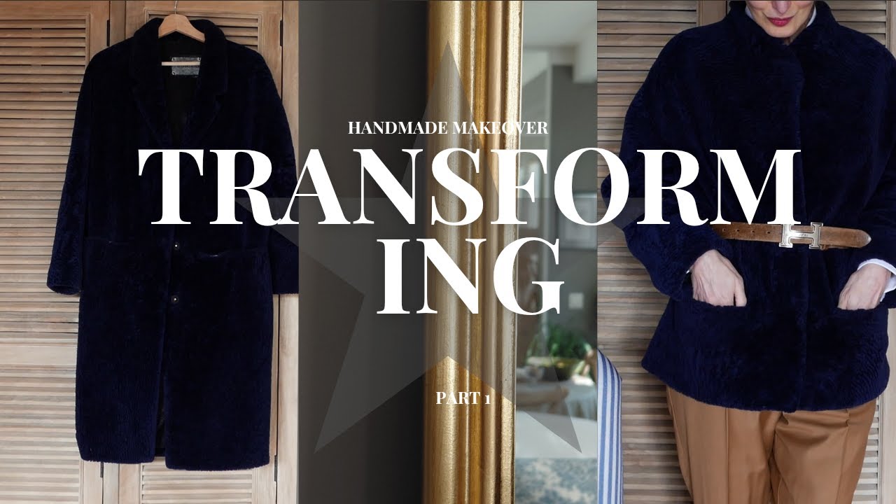 Transforming an Old Fur Coat | Handmade Makeover