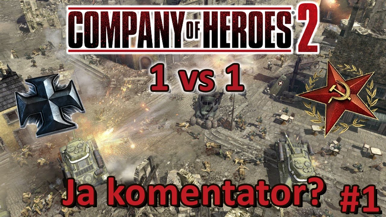 CoH2: 1v1 Pierwsze komentowanie gry