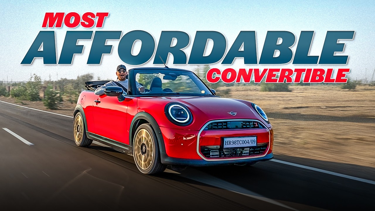 New Mini Cooper Convertible S Drive Impressions | Gagan Choudhary