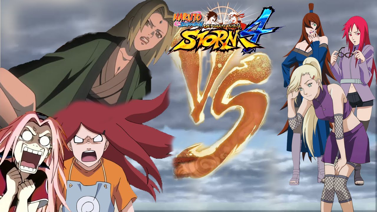 Naruto Storm 4 Dublado PT-BR Irritadas vs Pervertidas (COM vs COM)