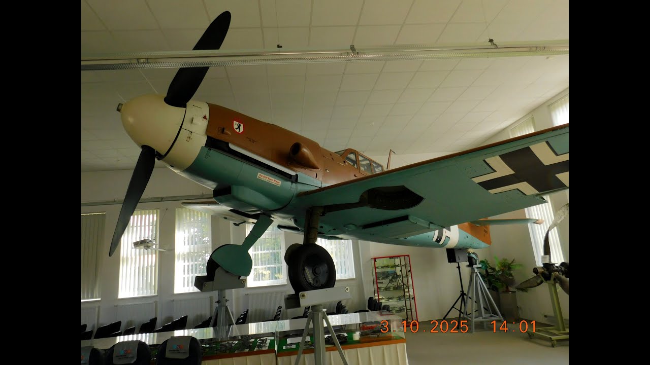 Flug am 3.10.25 zum Müritz-Airpark und Besuch im luftfahrttechnischem Museum Rechlin