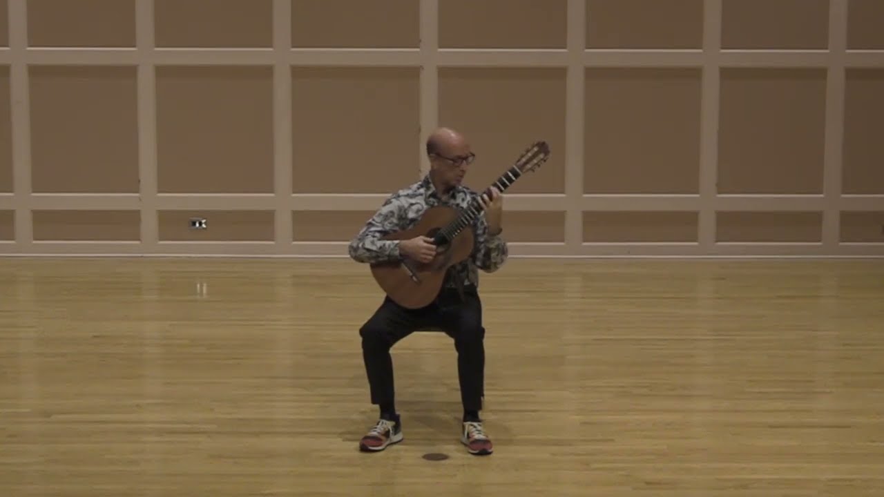 David Leisner full classical guitar concert presented by the Minnesota Guitar Society