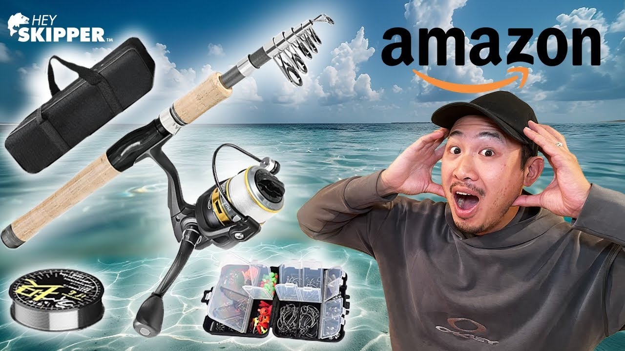 I Bought the CHEAPEST Amazon Fishing Kit: TOTAL SCAM or HIDDEN GEM?